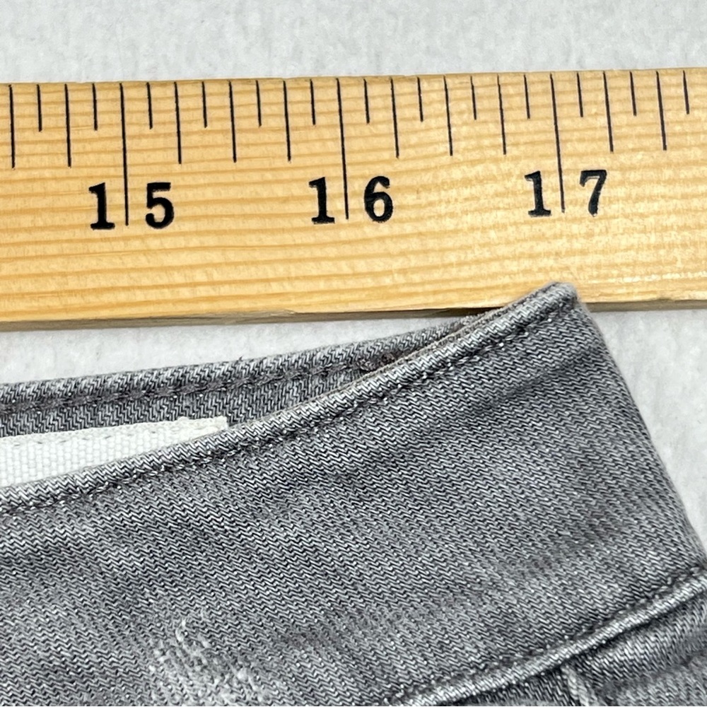 Two By Vince Camuto Jeans Women's 34/14 Gray Charcoal Distressed Denim TAG 32/14 - Picture 5 of 16